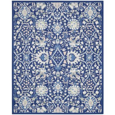 Whimsicle 8' x 10' Indoor Rug In Navy Multi