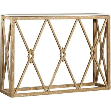 White Marble Console