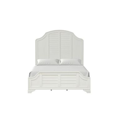 Whitehaven Eastern king Bed In Antique White