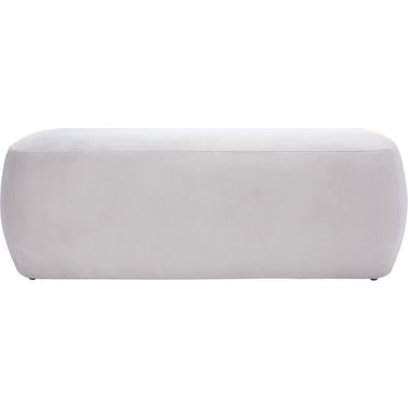 Whitley Rectangular Ottoman in Greige