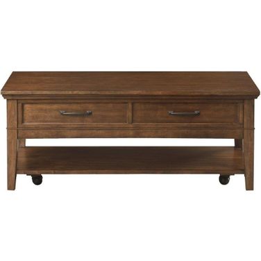 Whitley Walnut Cocktail Table With Lift Top