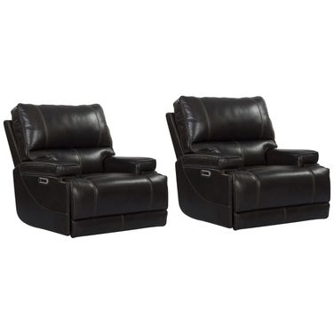 Whitman Cordless Power Recliner Set of 2 In Verona Coffee