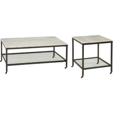 Whitman Occasional Table Set In White