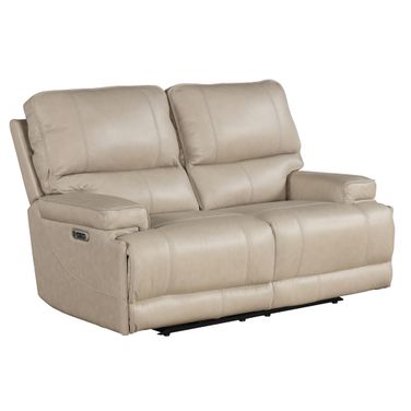 Whitman Verona Linen Cordless Power Reclining Loveseat