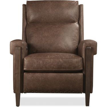 Whitton Power Recliner with Power Headrest In Brown