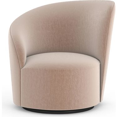 Whorl LAF Swivel Chair In Beige