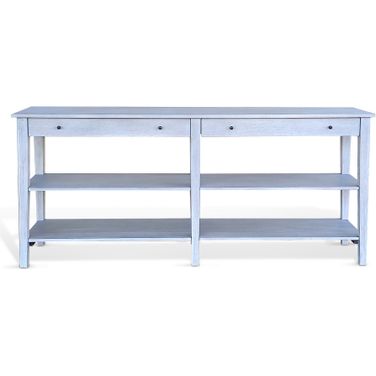 Wide Console Table In Light Gray
