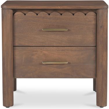 Wiley Nightstand In Vintage Brown