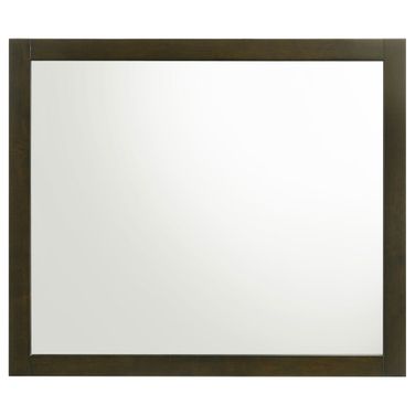 Wilkes Dresser Mirror In Dark Cocoa