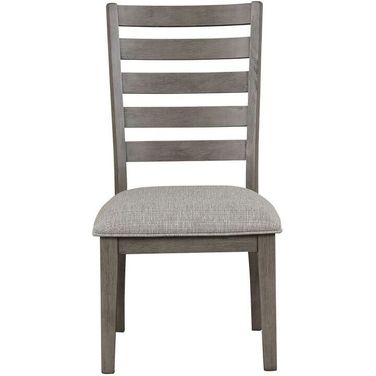 Will Side Chair Set of 2 In Brown and Gray