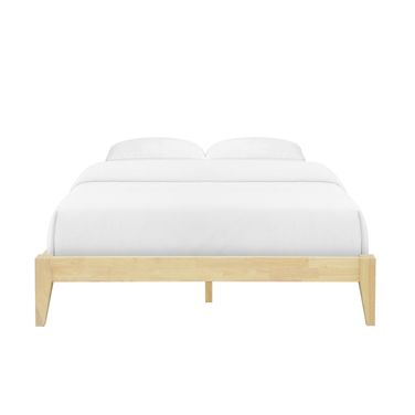Willa King Wood Platform Bed In Natural
