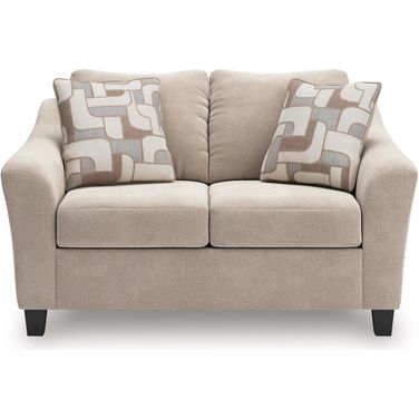 Willarae Loveseat In Taupe
