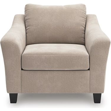 Willarae Oversized Chair In Taupe