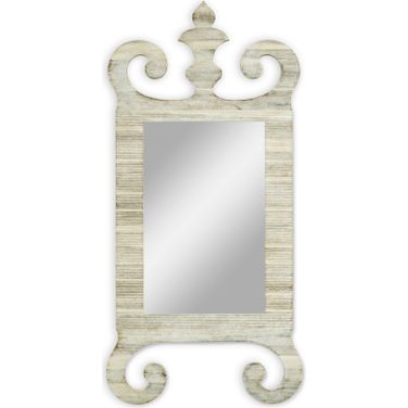 William Yeoward Abbotsworth Mirror In White