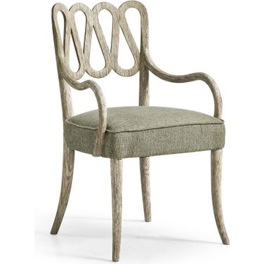 William Yeoward Ampney Arm Chair In Light Brown