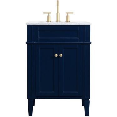 Williams 24 Inch Single Bathroom Vanity In Blue