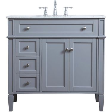 Williams 36 Inch Single Bathroom Vanity In Grey