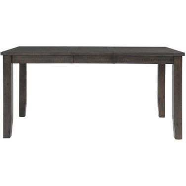 Willow Creek 78 Inch Extension Counter Height Table In Distressed Brown