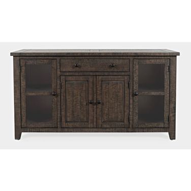 Willow Creek Sideboard Server In Distressed Brown