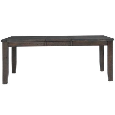 Willow Creek 78 Inch Extension Dining Table In Distressed Brown