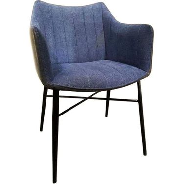 Willow Navy Blue Arm Chair