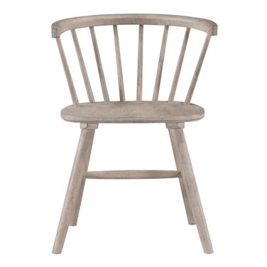 Willow Solid Wood Dining Chair Set of 2 In Tan