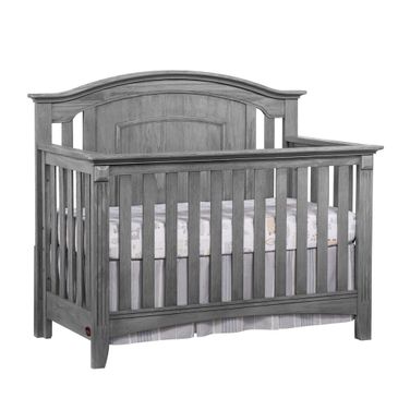 Willowbrook 4 In 1 Convertible Crib In Graphite Gray