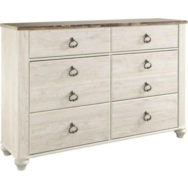 Willowton Two-tone Dresser