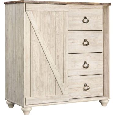 Willowton Whitewash Dressing Chest