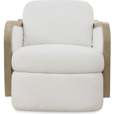 Wilma Swivel Chair In White