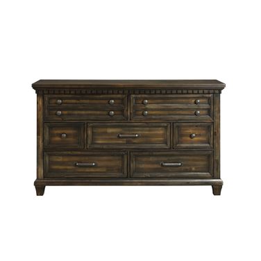 Windom 7-Drawer Dresser In Charcoal