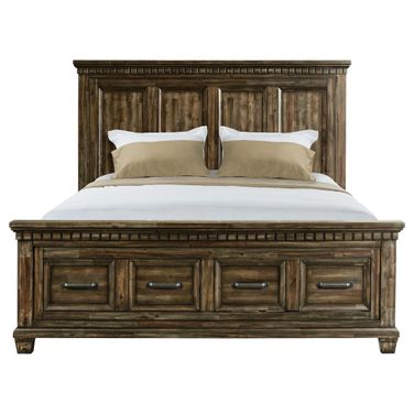 Windom King Storage Bed In Charcoal