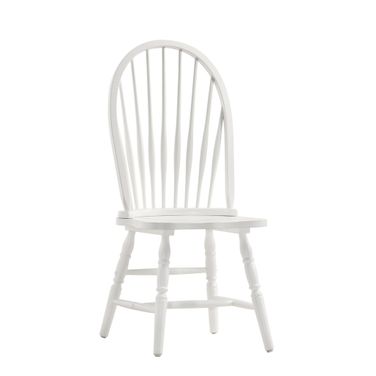 Windsor Dining Chair In Pure White