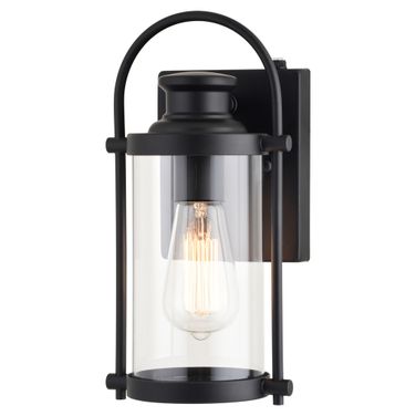 Winfield 5.75 Inch Outdoor Wall Light In Matte Black