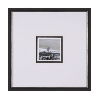 Winter Day III Wall Art In Black and Gray