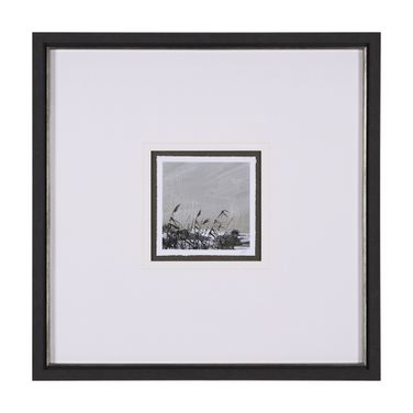 Winter Day V Wall Art In Black and Gray
