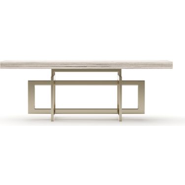 Wish You Were Here 48 Inch Light Rectangular Cocktail Table In Cream