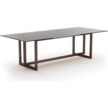 Wish You Were Here 84 Inch Rectangular Dining Table In Brown