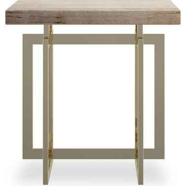 Wish You Were Here End Table In Gray
