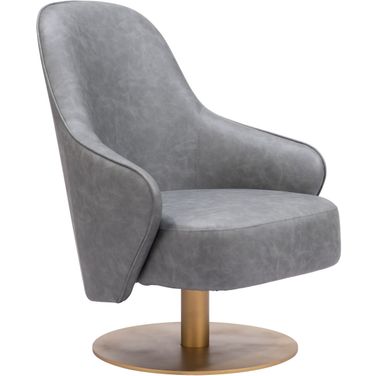 Withby Accent Chair In Gray
