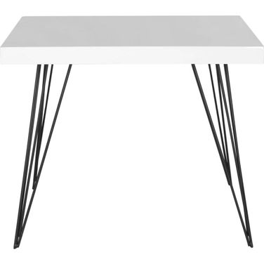 Wolcott Black and White Lacquer Coffee Table