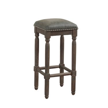 Wood Frame 30" Backless Stool