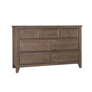 Woodbridge 7 Drawer Dresser In Dark Cashmere
