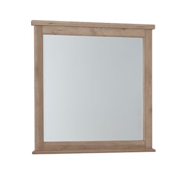 Woodbridge Landscape Mirror In Shadow Grey