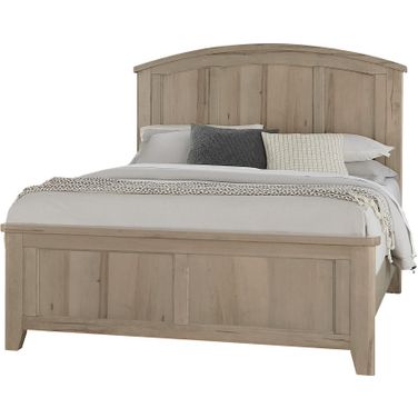 Woodbridge Queen Arch Bed In Shadow Grey