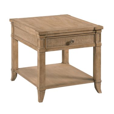 Woodfield End Table In Caramel