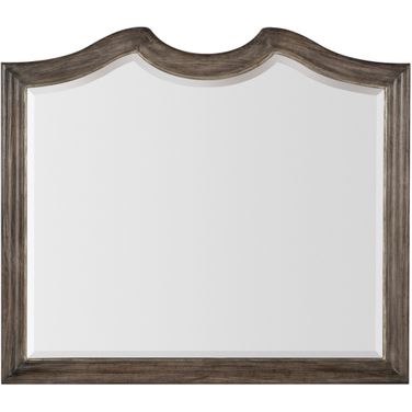 Woodlands Medium Wood Mirror