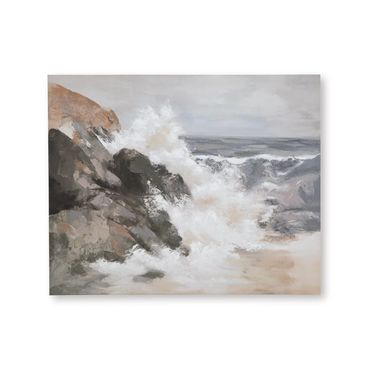 Worthner Wall Art In Tan/Gray/White