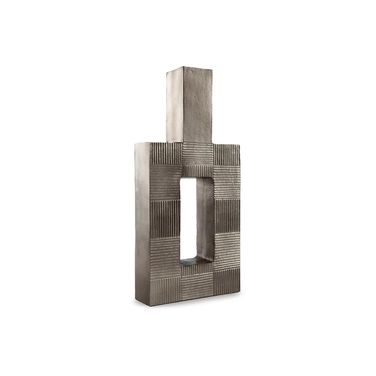 Wrengrove 21 Inch Vase In Antique Nickel