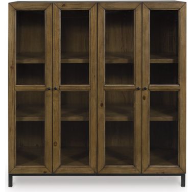 Wrenridge Accent Cabinet In Gray Brown